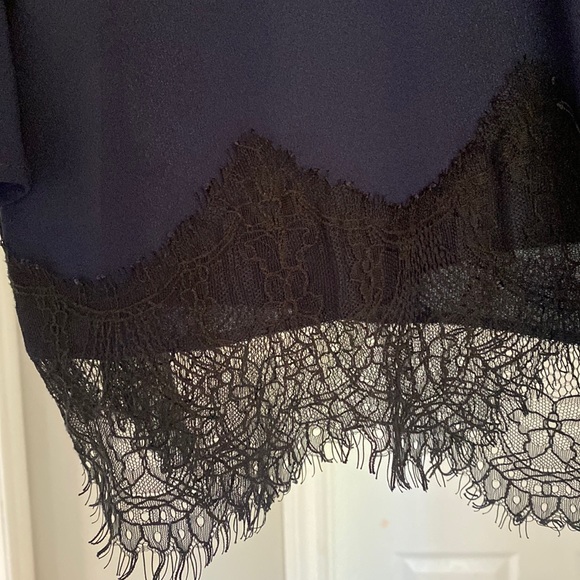 BB Dakota Nordstrom blouse with lace - Picture 2 of 2